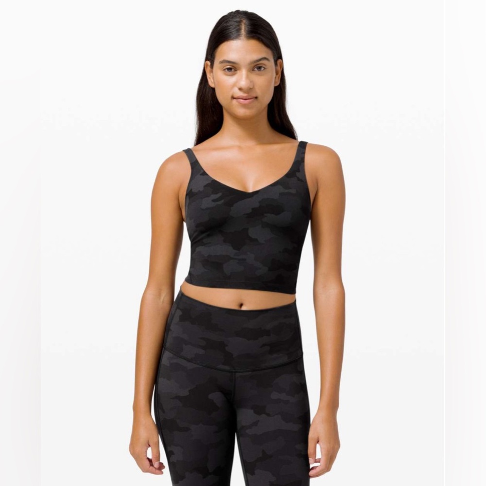 Lululemon Align Tank - Heritage 365 Camo Deep Coal Multi - Picture 2 of 16